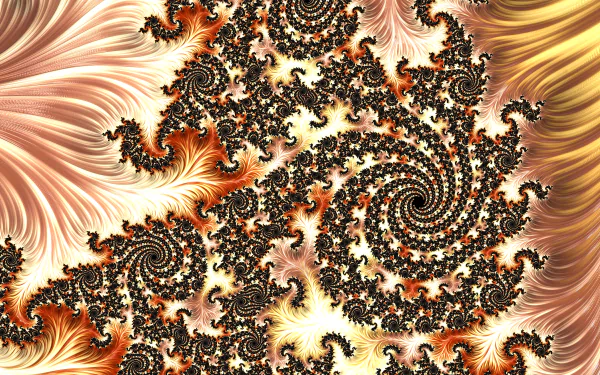  8k Trippy Psychedelic Fractal Wallpaper