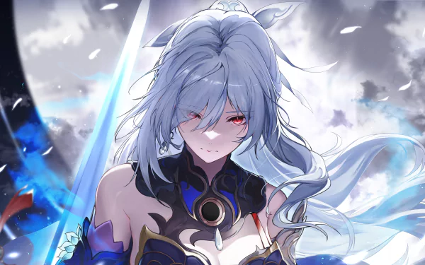 Jingliu (Honkai: Star Rail) video game Honkai: Star Rail HD Desktop Wallpaper | Background Image