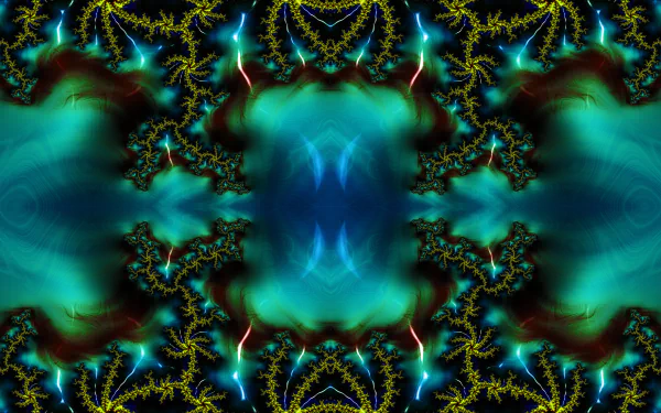  Trippy Psychedelic Fractal Wallpaper