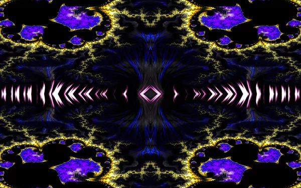  Trippy Psychedelic Fractal Wallpaper