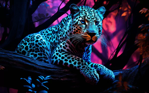 Leopard Majesty HD Wallpaper