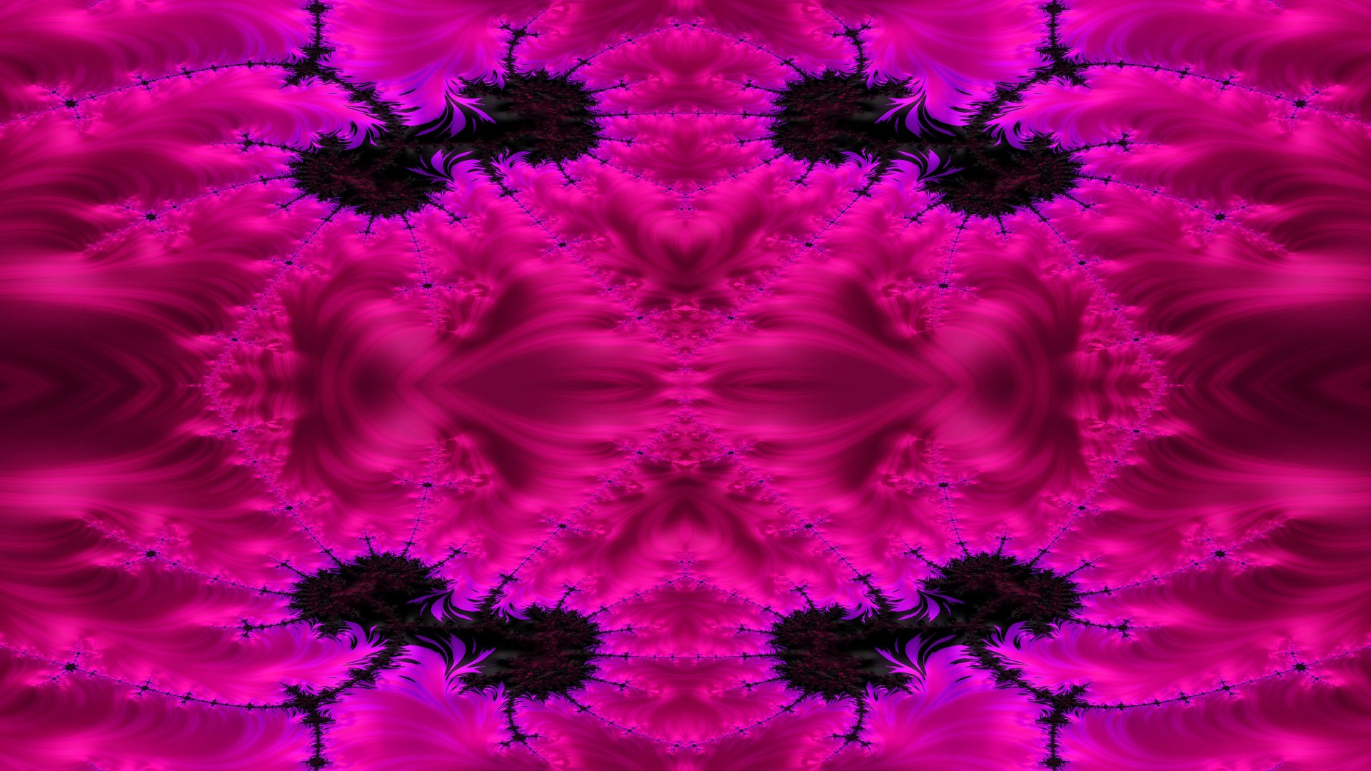 Trippy Psychedelic Fractal 4k Desktop Wallpaper by Dr-Pen