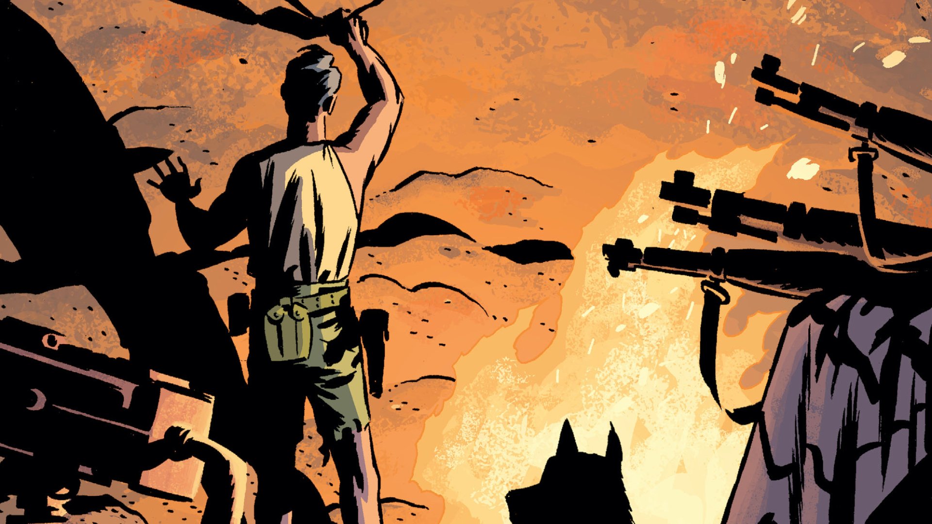 Download Comic DC: The New Frontier HD Wallpaper by Darwyn Cooke