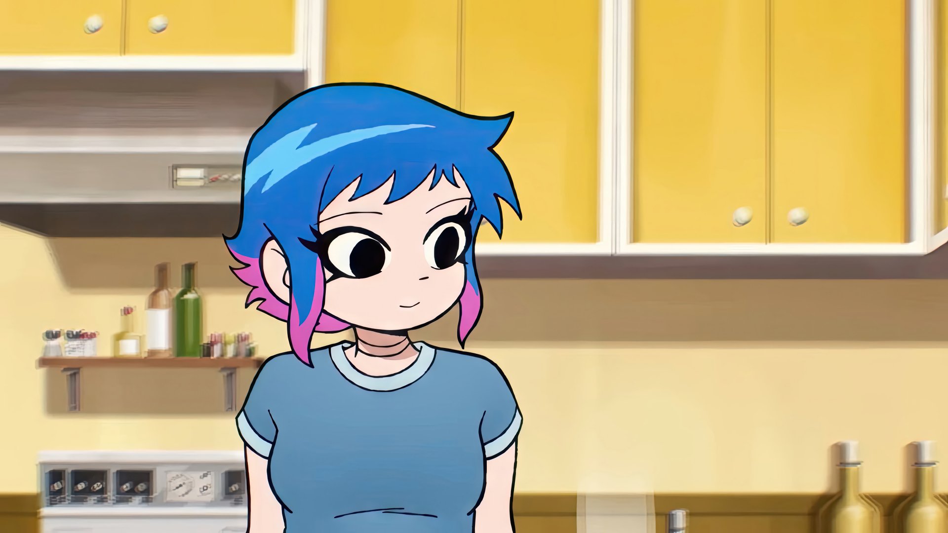 Ramona Flowers Inspired Scott Pilgrim Hd Wallpaper