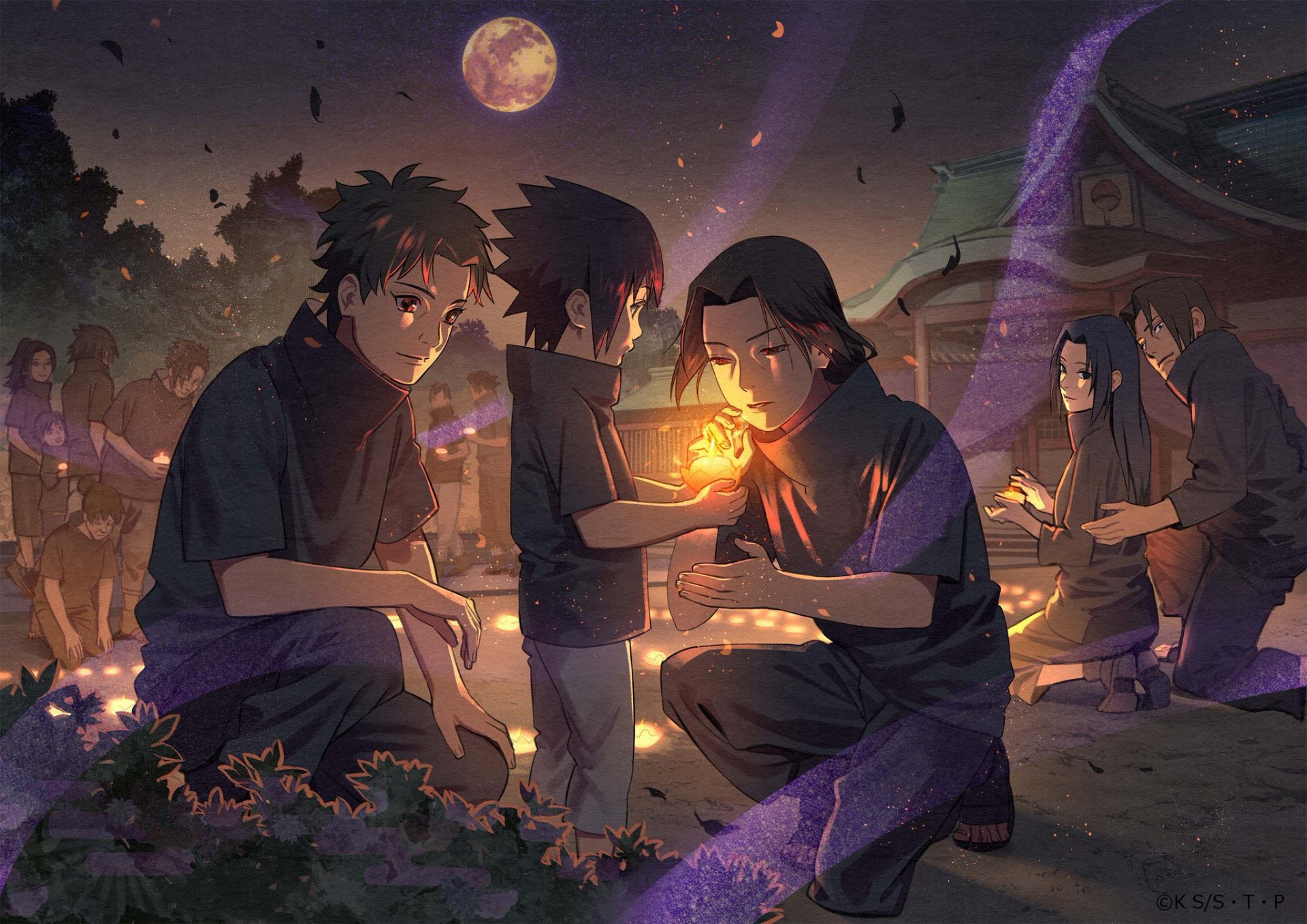 Download Anime Naruto Shisui Uchiha Sasuke Uchiha Itachi Uchiha Uchiha Clan Konohagakure (Naruto) Sasuke & Itachi HD Wallpaper