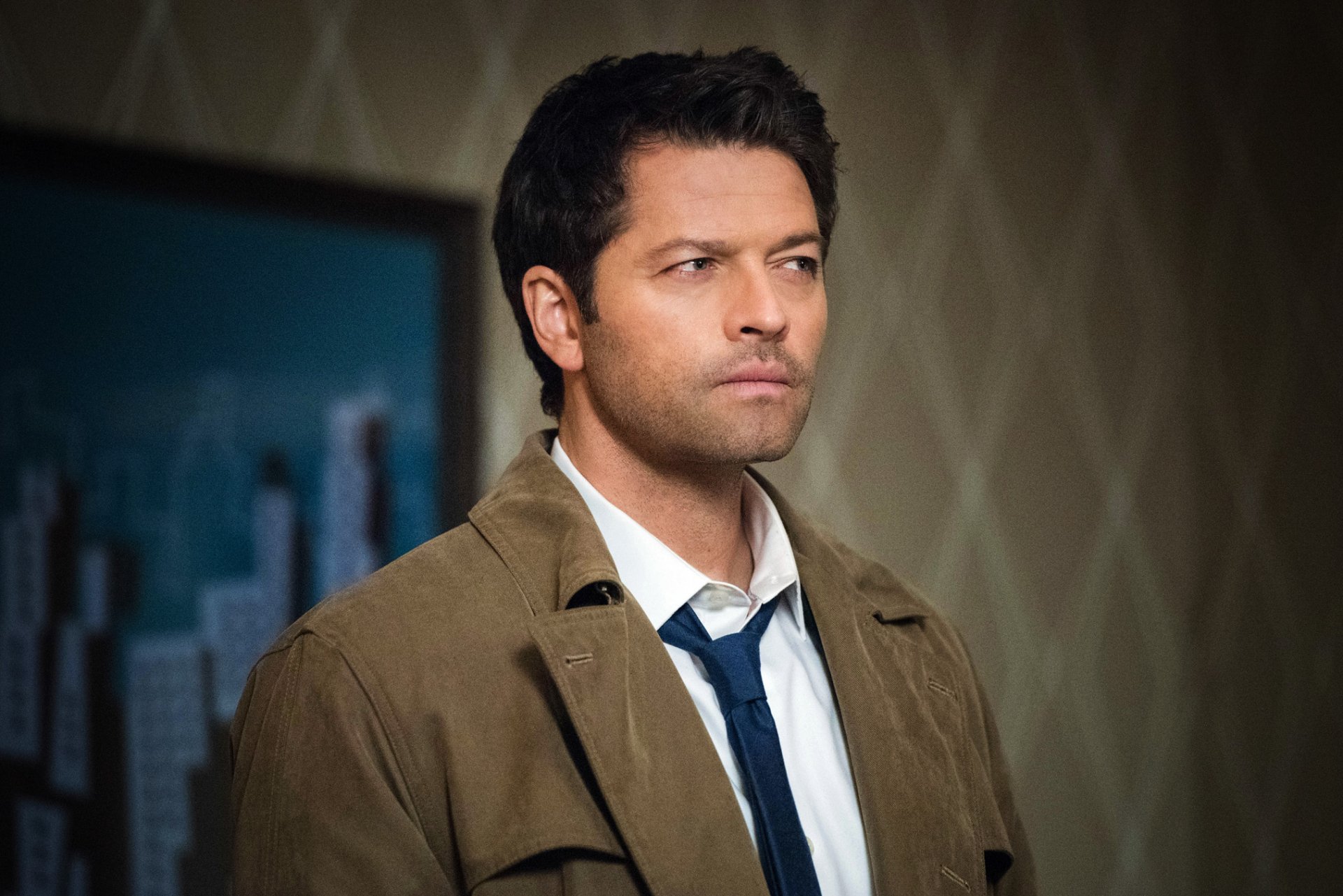 Download Misha Collins Castiel (Supernatural) TV Show Supernatural (TV Show) HD Wallpaper