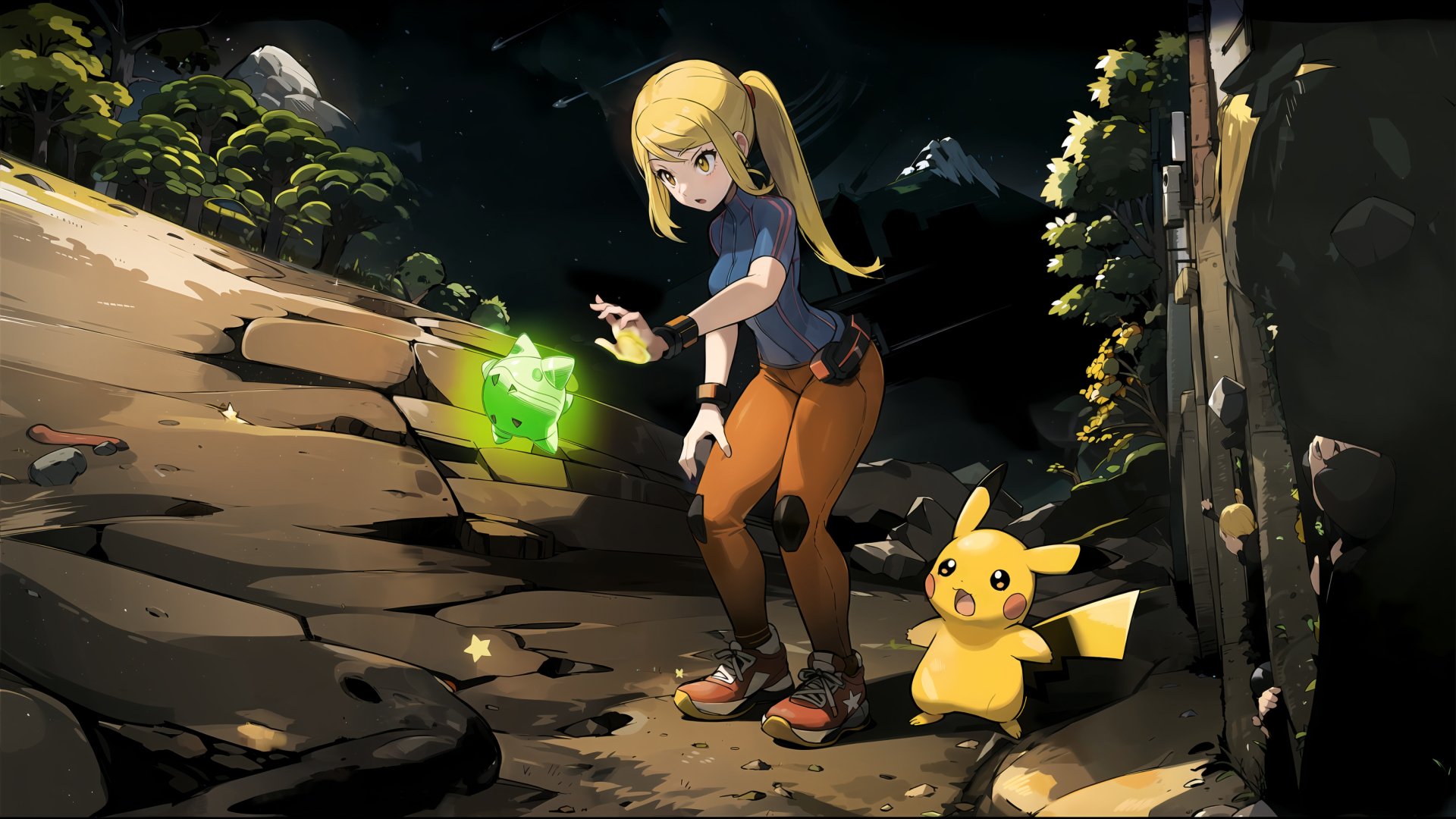 Pokemon Trainer Samus by manimen