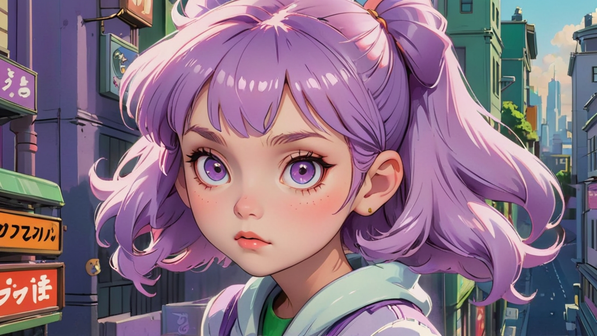 Anime woman by AnimeHead