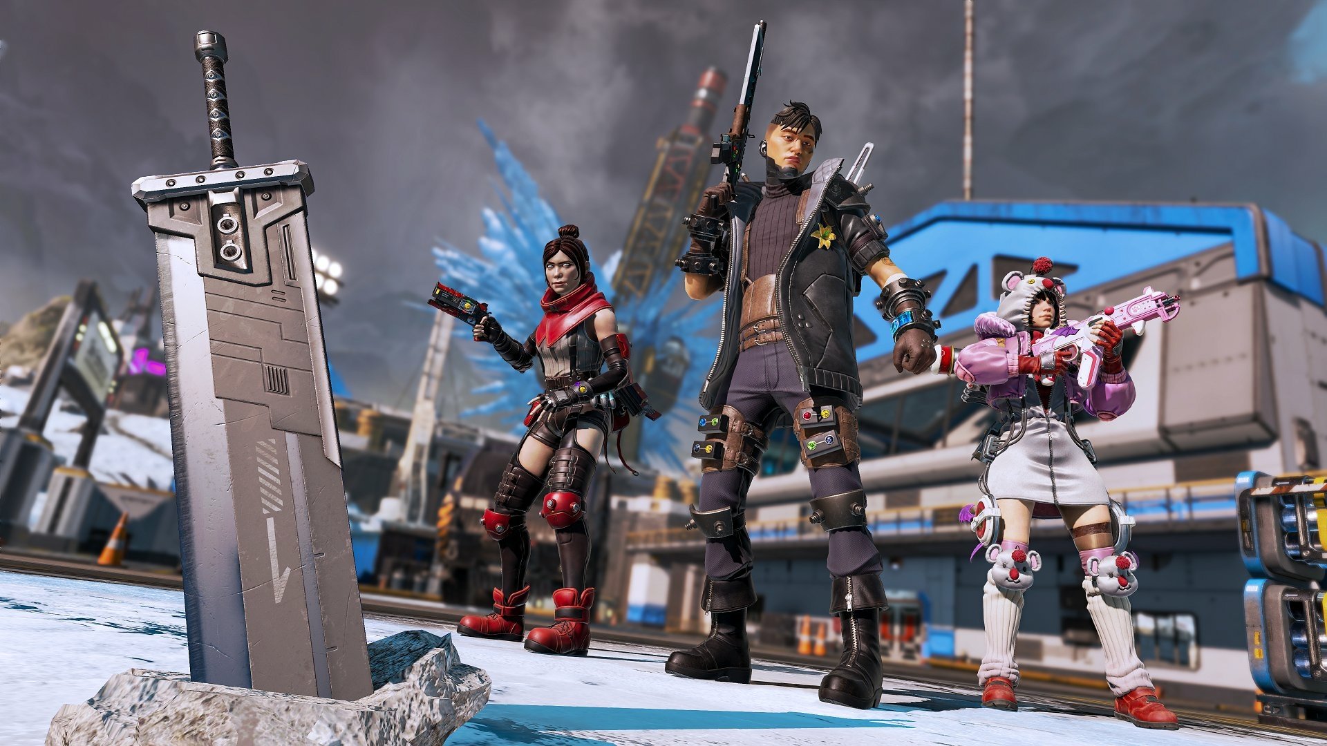 Download Video Game Apex Legends Wraith (Apex Legends) Crypto (Apex Legends) Wattson (Apex Legends) HD Wallpaper