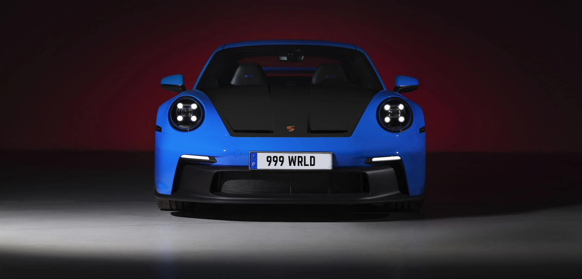 Download Car Porsche Blue Supercar 911 HD Wallpaper