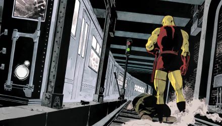 Comic Daredevil: Yellow HD Desktop Wallpaper | Background Image