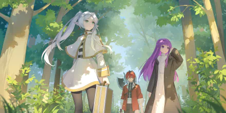 Anime Frieren: Beyond Journey's End HD Desktop Wallpaper | Background Image