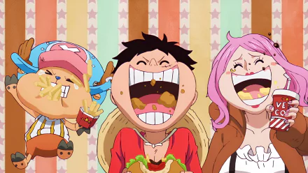 Anime One Piece Jewelry Bonney Monkey D. Luffy Tony Tony Chopper HD Desktop Wallpaper | Background Image