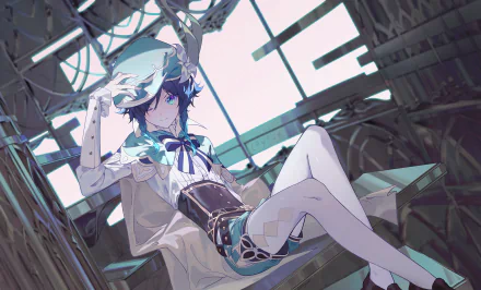 Genshin Impact Venti (Genshin Impact) HD Desktop Wallpaper | Background Image