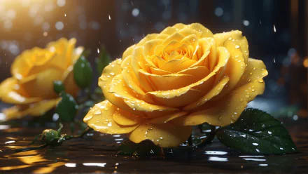  Yellow Rose