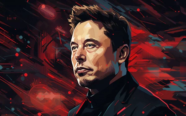 Elon Musk: Striking 4K Ultra HD Wallpaper