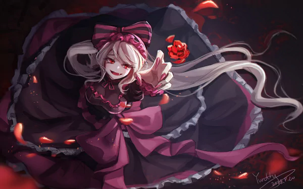 Shalltear Bloodfallen vampire Anime Overlord HD Desktop Wallpaper | Background Image