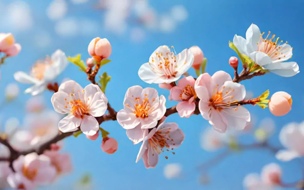  Blossoming Apricot Macro