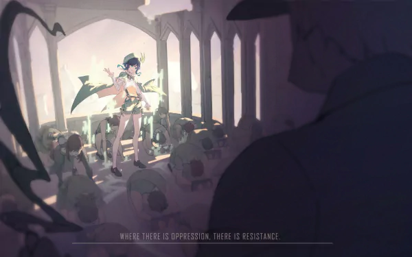 Genshin Impact Venti (Genshin Impact) HD Desktop Wallpaper | Background Image