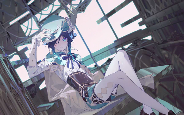 Genshin Impact Venti (Genshin Impact) HD Desktop Wallpaper | Background Image