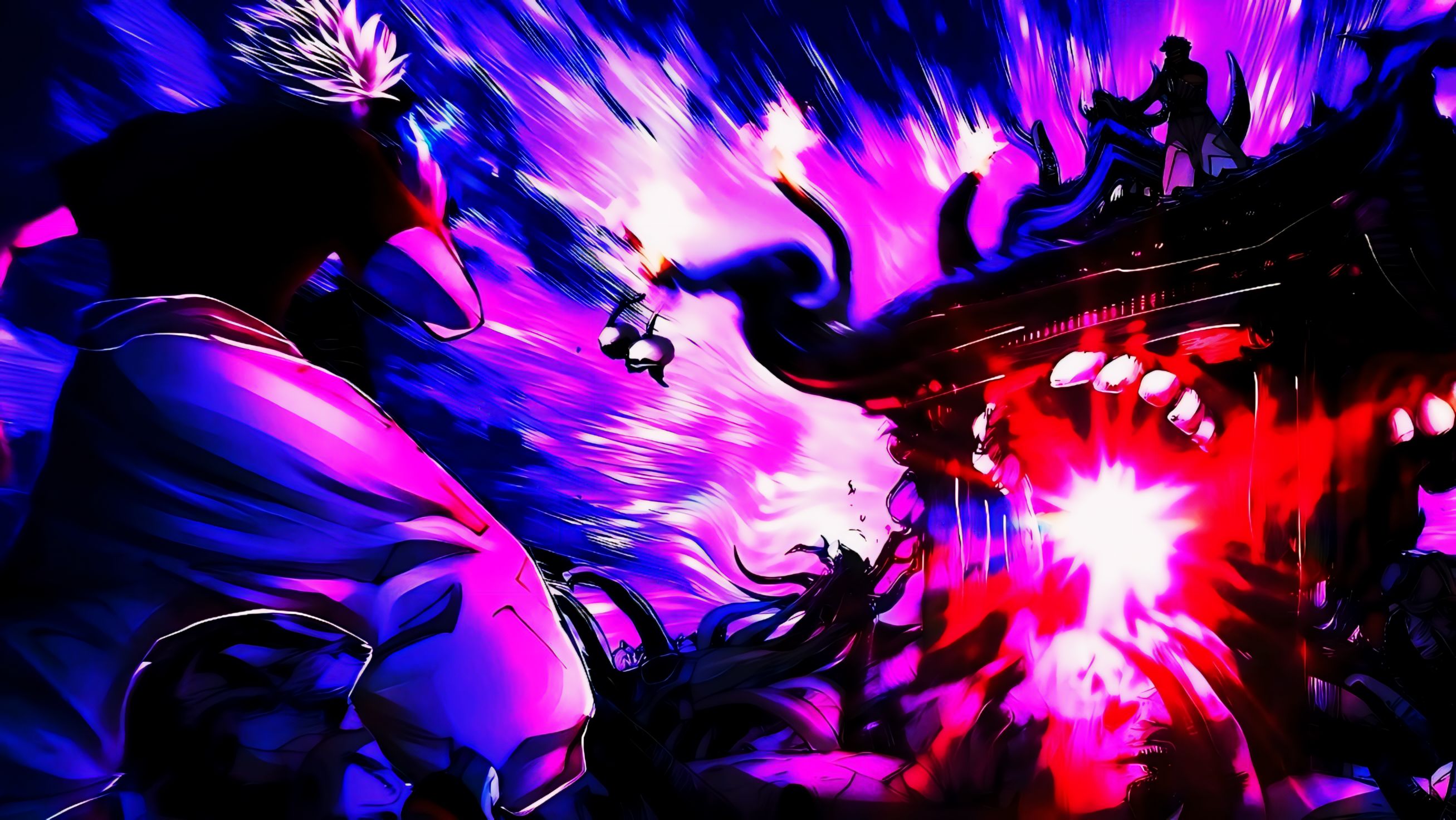 Gojo Vs Sukuna Epic Battle Jujutsu Kaisen Anime HD Wallpaper