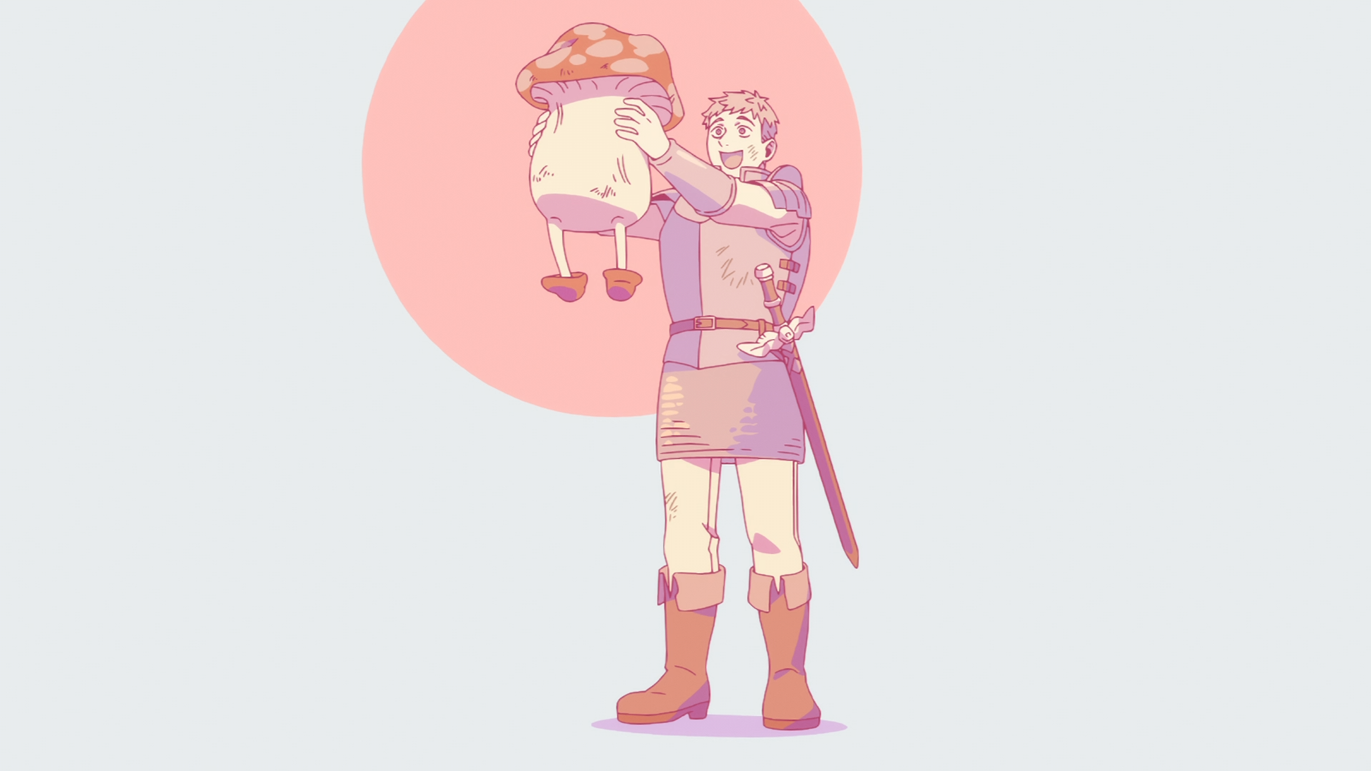 Download Anime Delicious In Dungeon Laios Touden HD Wallpaper