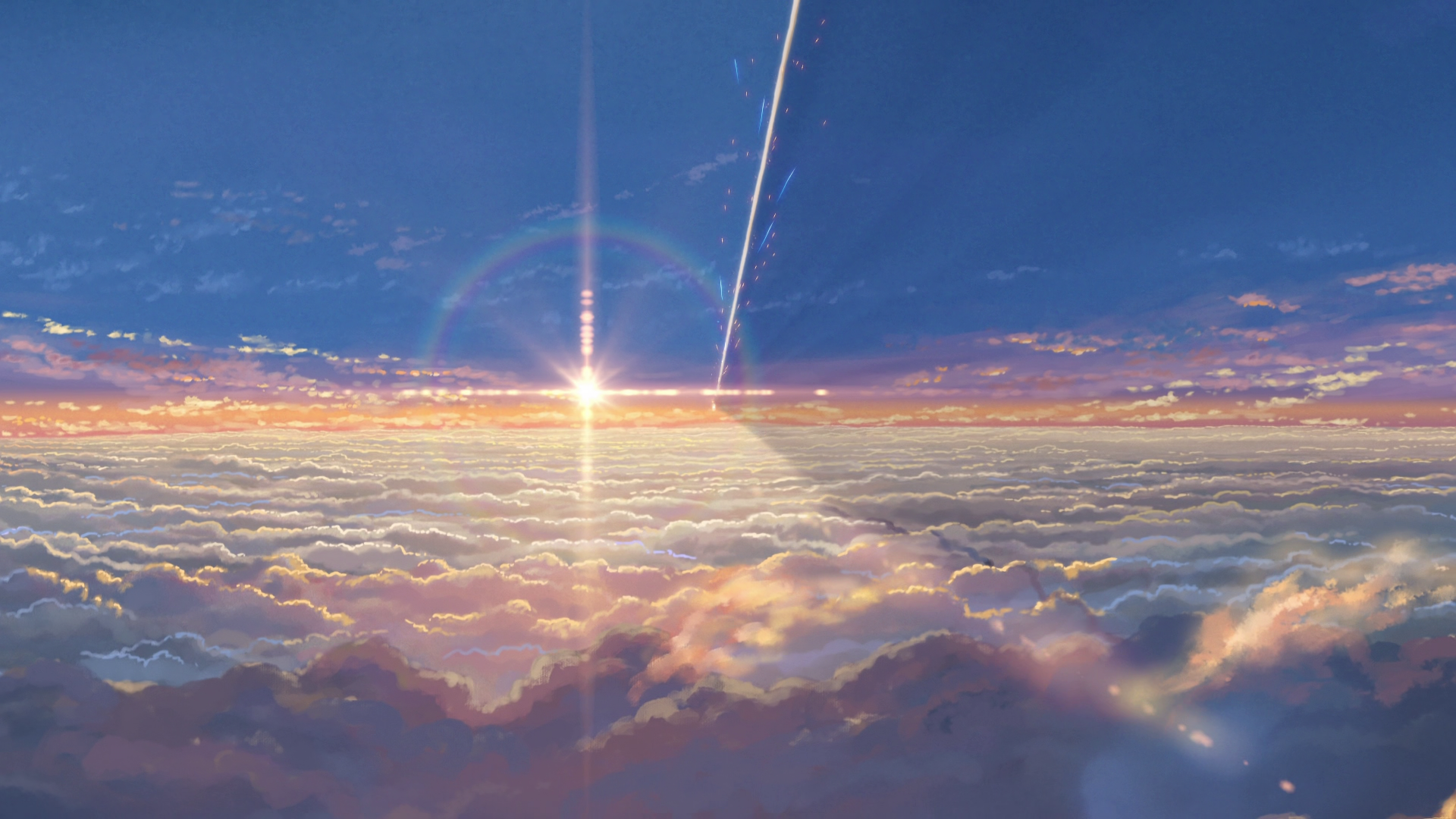 Download 4k Ultra HD Wallpaper by Makoto Shinkai