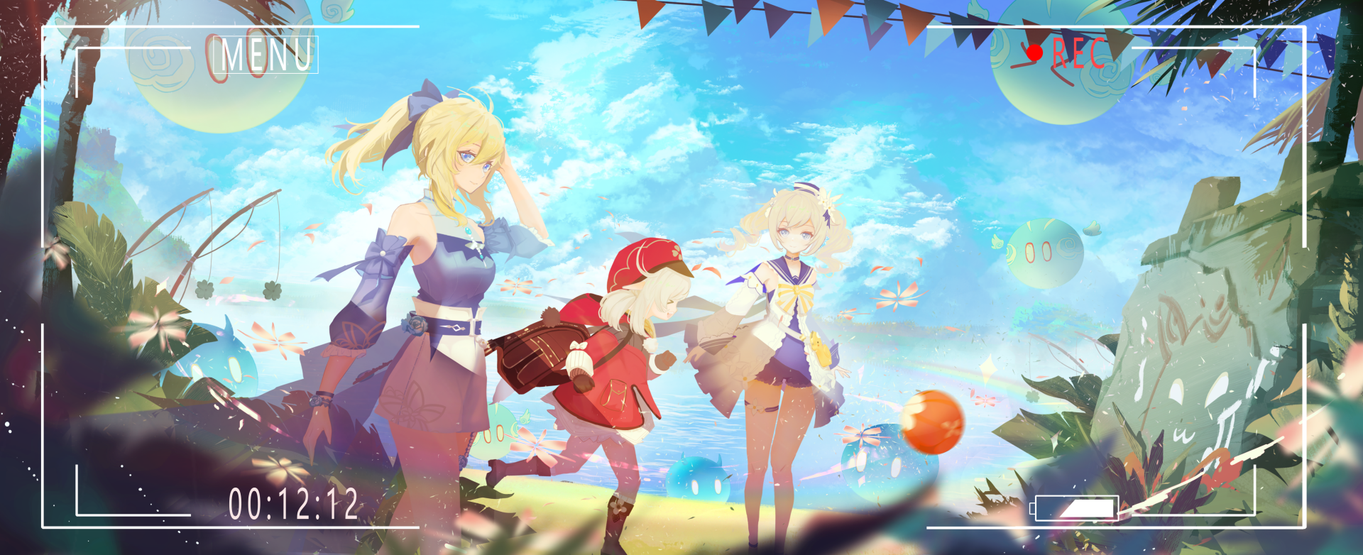 Download Genshin Impact Jean (Genshin Impact) Barbara (Genshin Impact) Klee (Genshin Impact) HD Wallpaper by 音書