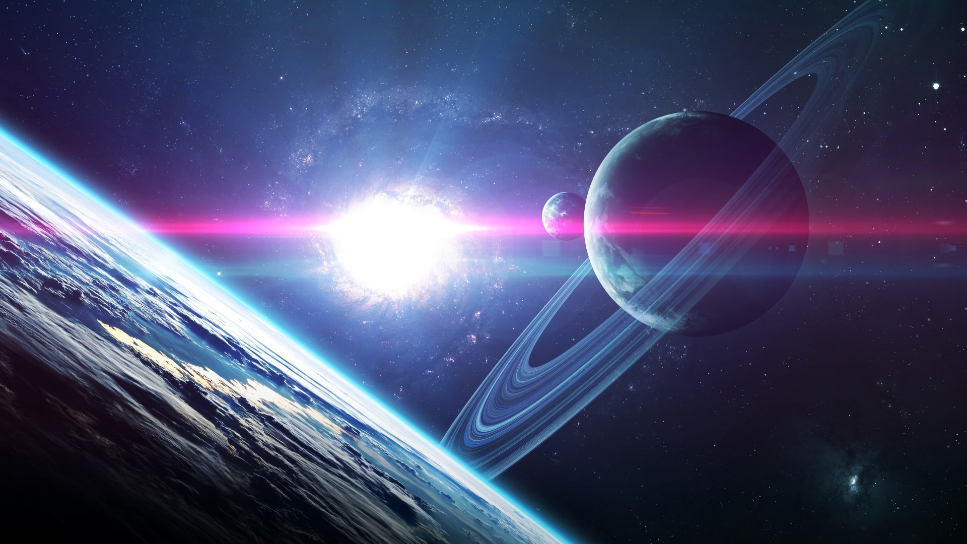 4k Ultra Hd Cosmic Voyage Stars Galaxy Universe In Stunning Space