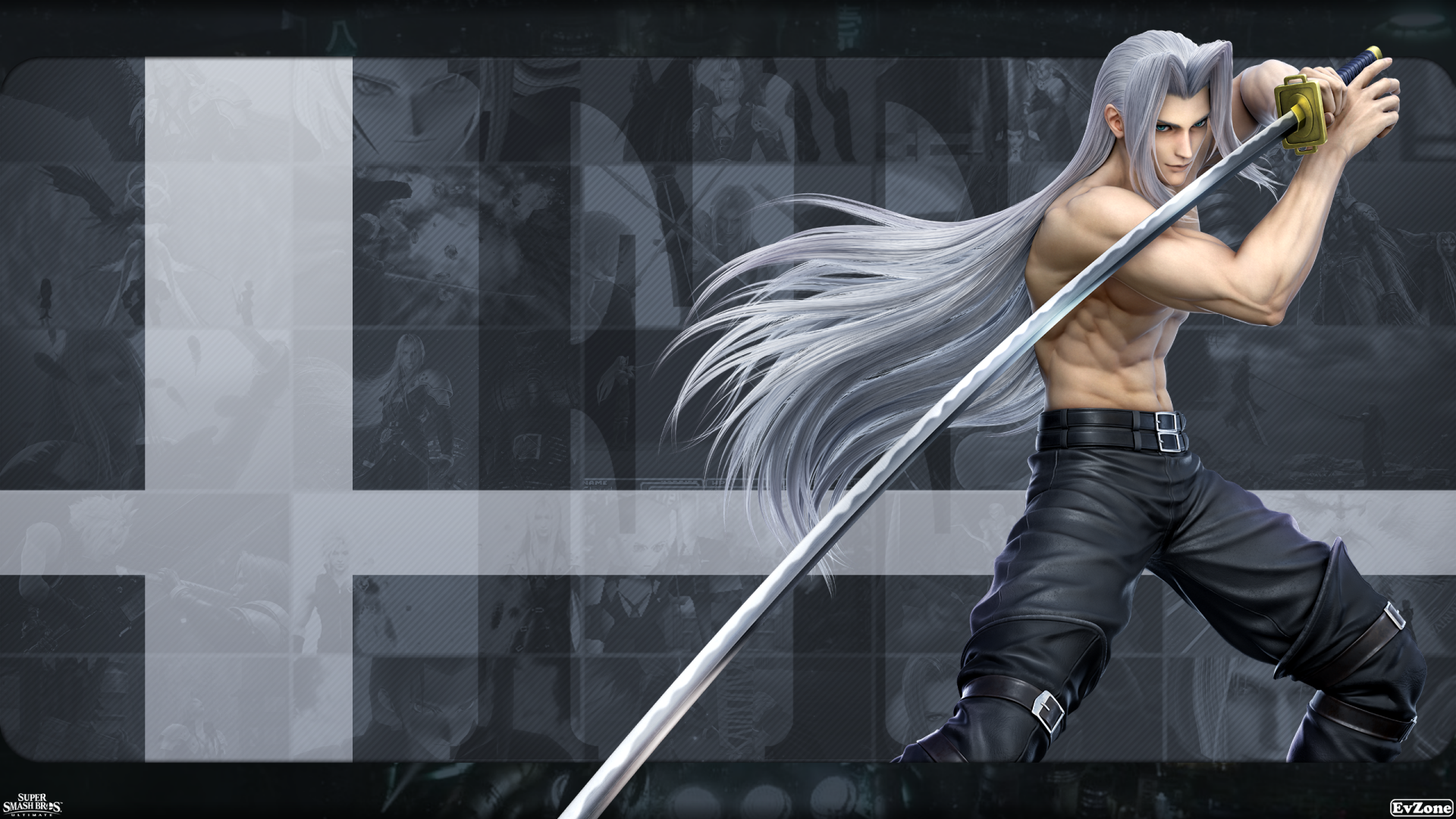 Super Smash Bros. Ultimate - Sephiroth (Alt) by EvZone