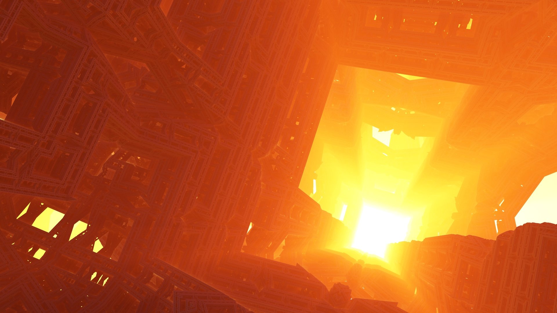 Fiery Furnace 3d Fractal by Dr-Pen