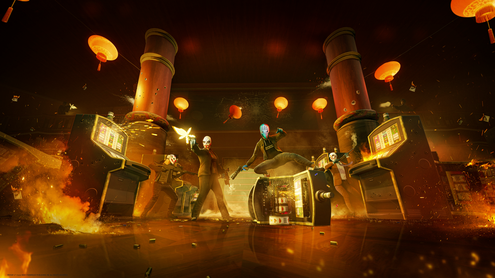 Download Video Game Payday 2 Joy (Payday) Bonnie (Payday) Rust (Payday) 4k Ultra HD Wallpaper