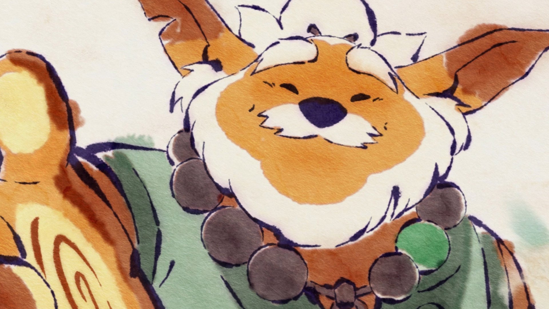 HD Teamfight Tactics desktop wallpaper featuring a stylized, cartoon-like creature with a satisfied expression.