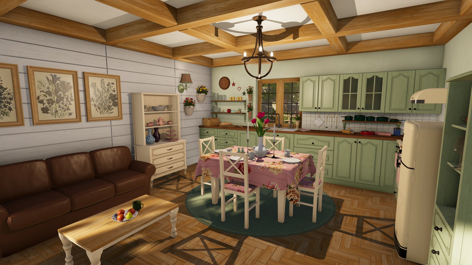 House Flipper 2 Cozy Interior Design Wallpaper