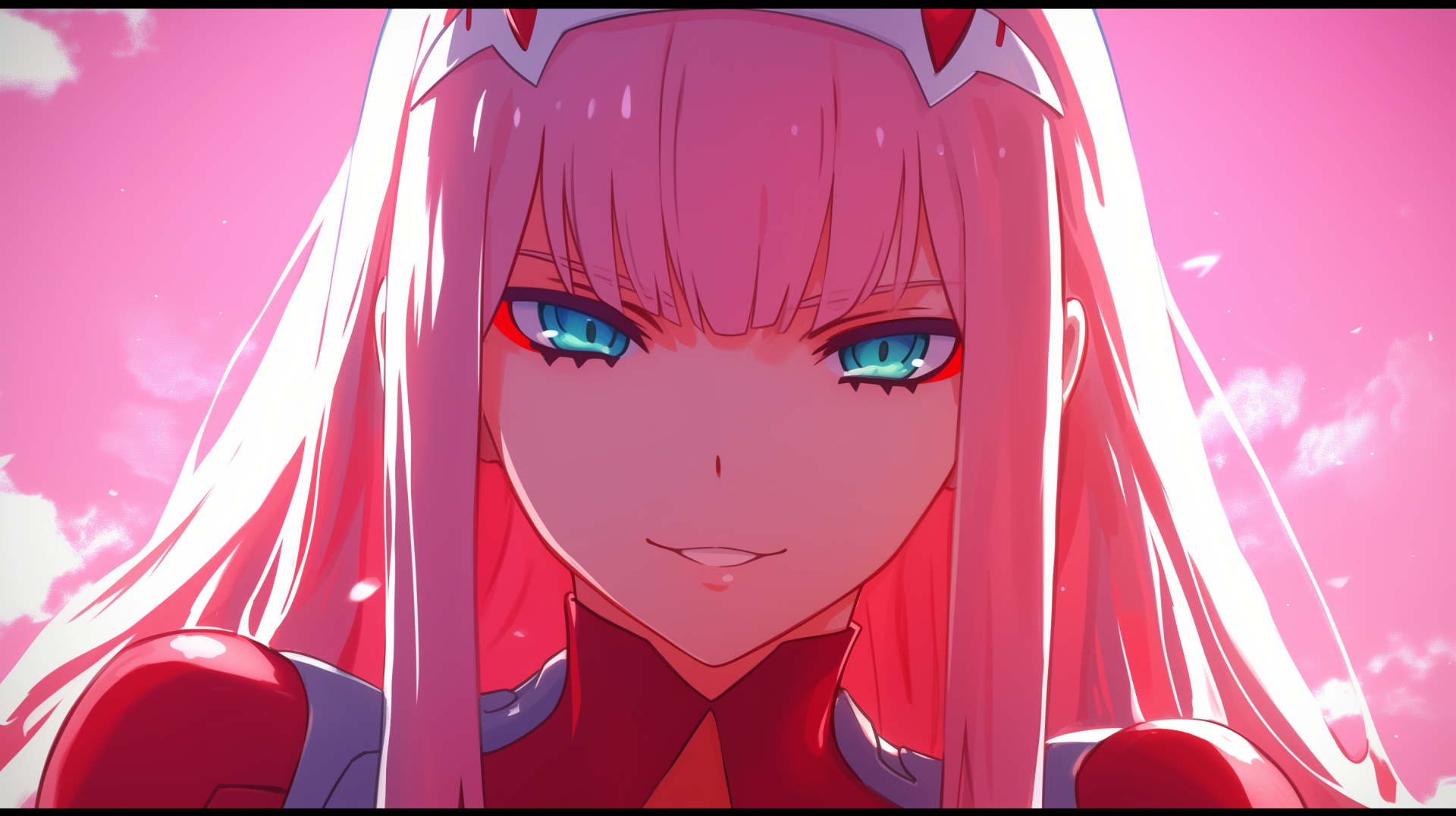 Zero Two - Darling in the FranXX Wallpaper by patrika