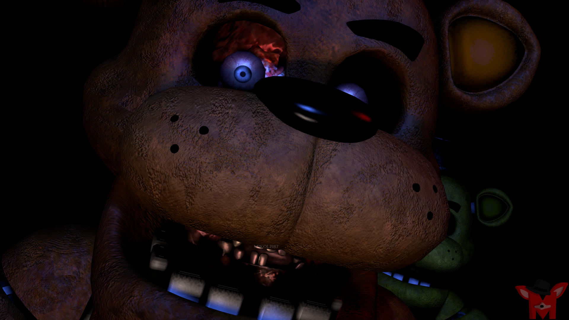 Download Freddy (Five Nights At Freddy's) Video Game Fazbear Entertainment Freddy Fazbear's Pizza Five Nights At Freddy's 4k Ultra HD Wallpaper by Mikol1987