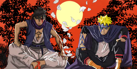  BORUTO AND KAWAKI