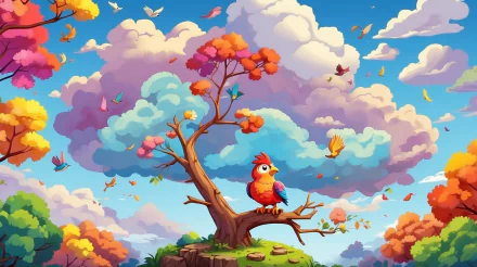  Bird drawing