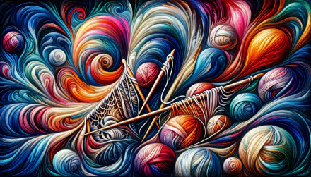 knitting yarn colors Abstract crafts HD Desktop Wallpaper | Background Image