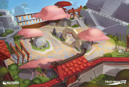 video game Fruit Ninja VR 2 HD Desktop Wallpaper | Background Image