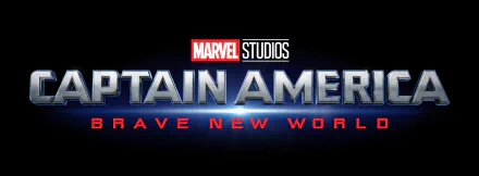 HD desktop wallpaper featuring the title Captain America: Brave New World with Marvel Studios logo.