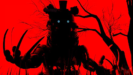 Nightmare Fredbear (Five Nights At Freddy's) video game Five Nights at Freddy's 4 Five Nights at Freddy's HD Desktop Wallpaper | Background Image