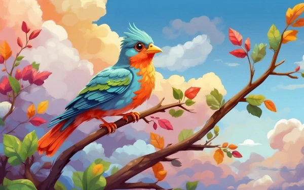  Bird drawing