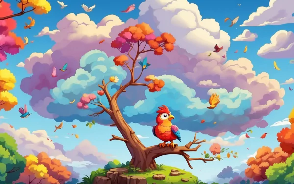  Bird drawing