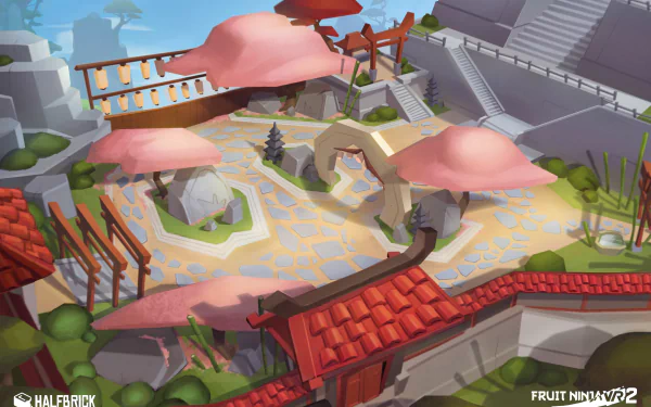 video game Fruit Ninja VR 2 HD Desktop Wallpaper | Background Image