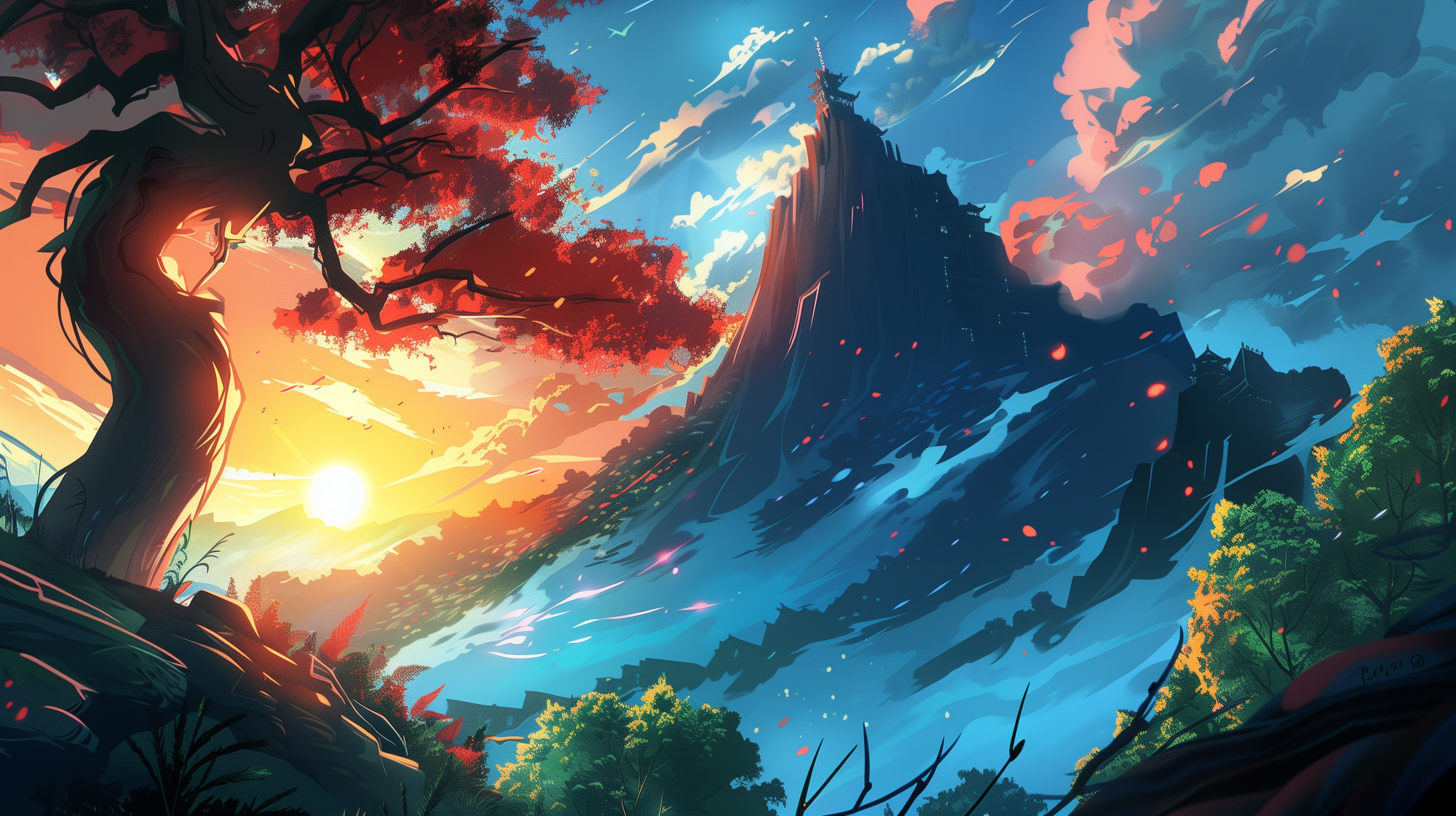 Download Anime Landscape Anime Landscape 4k Ultra HD