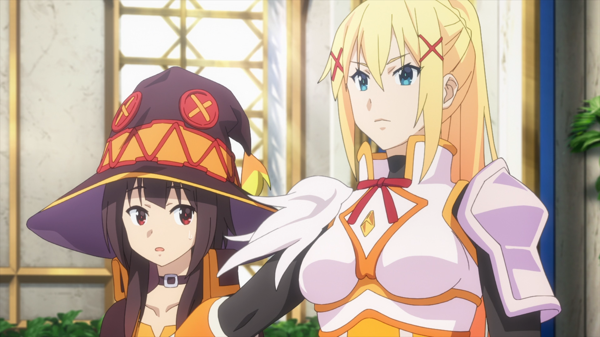 Download Anime KonoSuba - God’s Blessing On This Wonderful World!! Megumin (KonoSuba) Darkness (KonoSuba) HD Wallpaper