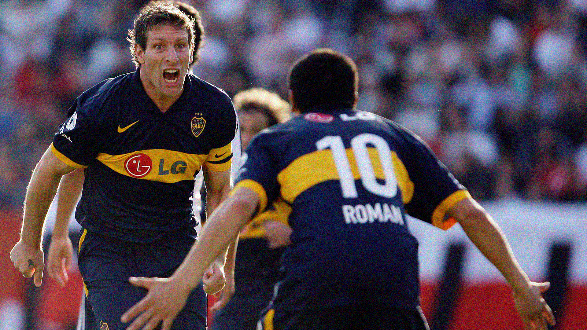 Download Boca Juniors Martín Palermo Juan Román Riquelme HD Wallpaper