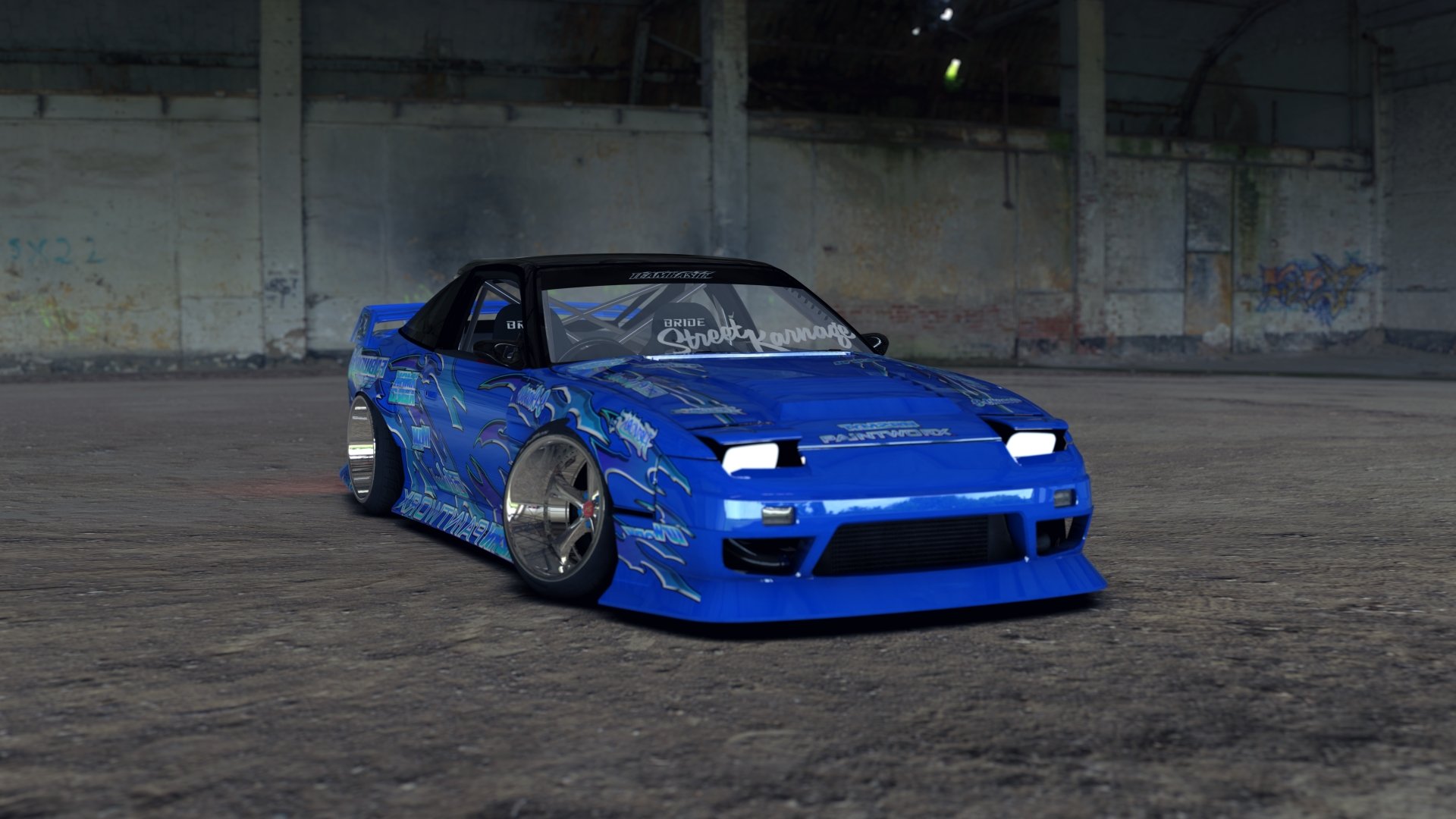 Download Nissan 180SX 4k Ultra HD Wallpaper