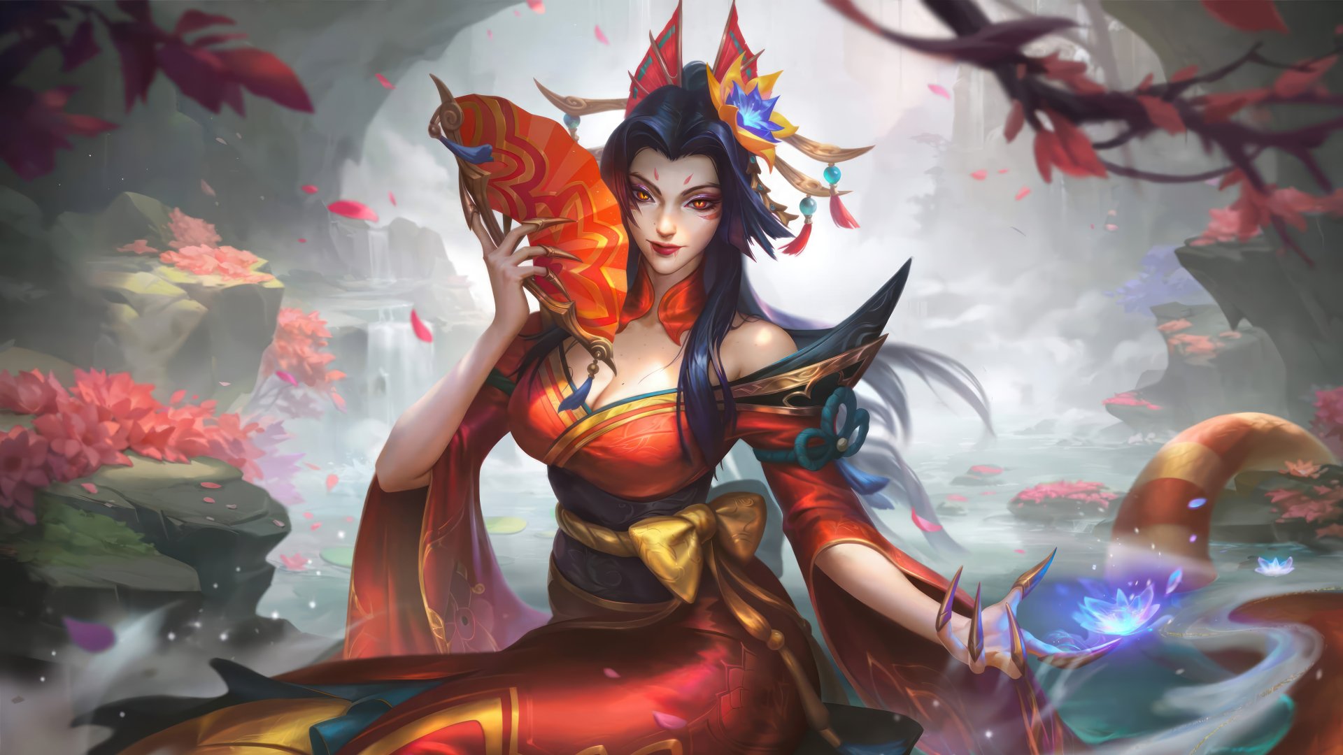 League Of Legends: Cassiopeia - 8K Ultra HD Wallpaper